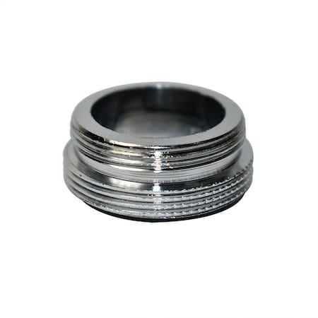 Thrifco Plumbing Aerator Adapter 55/64 Inch-27T x 15/16 Inch-27T Standard Lead-F 4400401